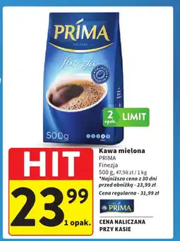 Intermarche Kawa mielona prima finezja oferta