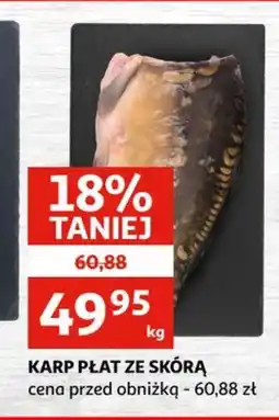 Auchan Karp płat ze skórą oferta