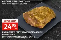 Auchan Karkówka w przyprawie musztardowej do pieczenia oferta
