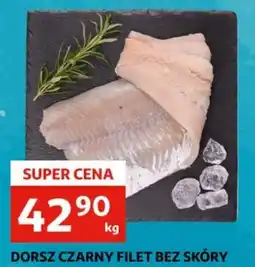 Auchan Dorsz czarny filet bez skóry oferta