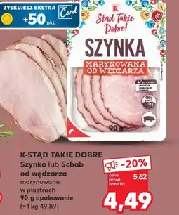 Kaufland Szynka lub Schab od wędzarza oferta