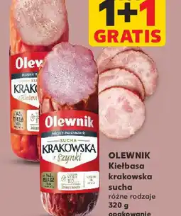 Kaufland OLEWNIK Kiełbasa Krakowska sucha oferta