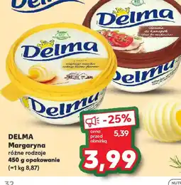 Kaufland DELMA Margaryna oferta