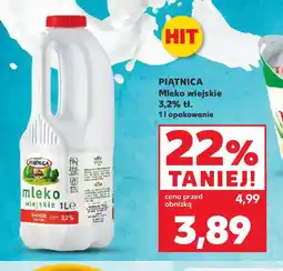Kaufland PIATNICA Mleko wiejskie oferta