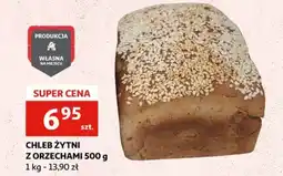 Auchan Chleb żytni z orzechami oferta