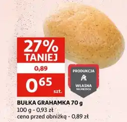 Auchan Bułka grahamka oferta