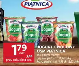 Stokrotka Market Jogurt owocowy OSM Piątnica oferta