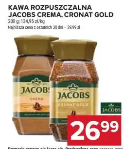 Stokrotka Market Kawa rozpuszczalna JACOBS CREMA, CRONAT GOLD oferta