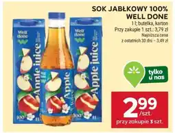 Stokrotka Market Sok jabłkowy 100% Well Done oferta