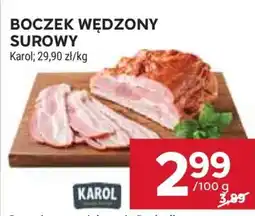 Stokrotka Market Boczek wędzony surowy oferta