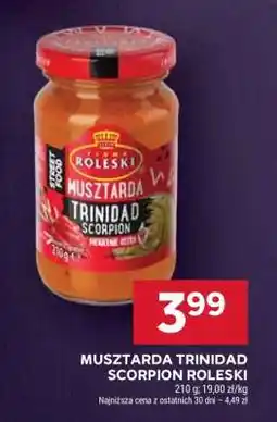 Stokrotka Market Musztarda Trinidad Scorpion Roleski oferta