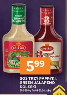Stokrotka Market SOS TRZY PAPRYKI, GREEN JALAPENO ROLESKI oferta