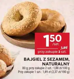 Stokrotka Market BAJGIEL Z SEZAMEM, NATURALNY oferta
