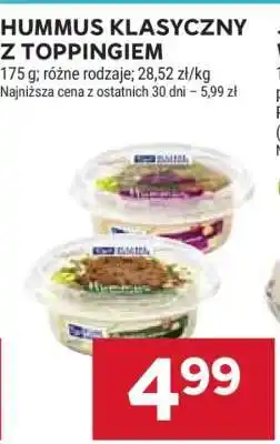 Stokrotka Market Hummus klasyczny z toppingiem oferta