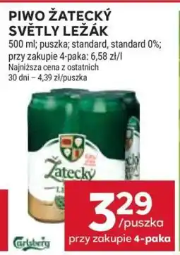 Stokrotka Market Piwo Žatecký Světlý Ležák oferta