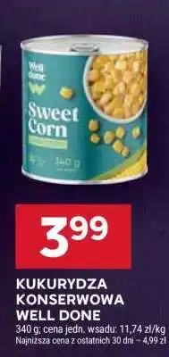 Stokrotka Market Kukurydza konserwowa Well Done oferta