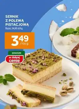 Stokrotka Market Sernik z polewą pistacjową oferta