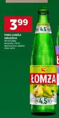 Stokrotka Market Piwo Łomża Gruszka oferta