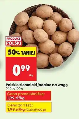 Biedronka Polskie ziemniaki jadalne na wage oferta