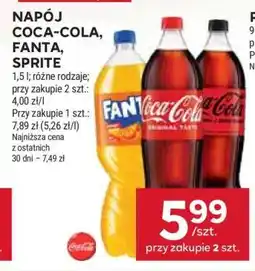 Stokrotka Market Napój Coca-Cola, Fanta, Sprite oferta