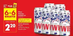 Biedronka Piwo Żywiec 6x500 ml oferta