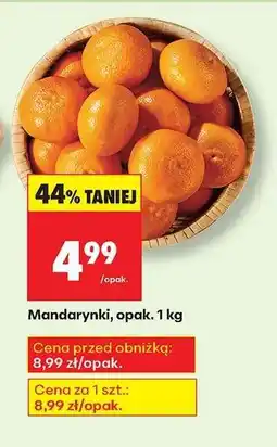 Biedronka Mandarynki Opak. 1 kg oferta