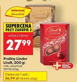 Biedronka Praliny Lindor Lindt 200 g oferta