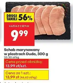Biedronka Schab marynowany w plastrach Duda, 300 g oferta