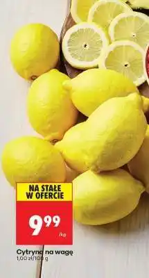 Biedronka Cytryny na wagę oferta