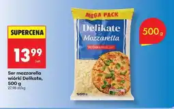 Biedronka Ser mozzarella wiórki Delikate, 500 g oferta