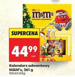 Biedronka Kalendarz adwentowy M&M’s, 361 g oferta