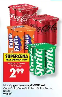 Biedronka Napój gazowany, 4x330 ml oferta