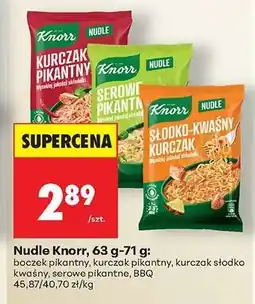 Biedronka Nudle Knorr, 63 g-71 g oferta