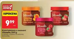 Biedronka Krem kakaowy z owocami Vitanella, 200 g oferta