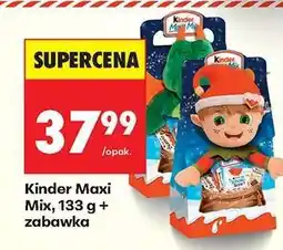 Biedronka Kinder Maxi Mix 133 g + zabawka oferta