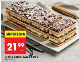 Biedronka Ciasto Budyniowiec, 550 g oferta