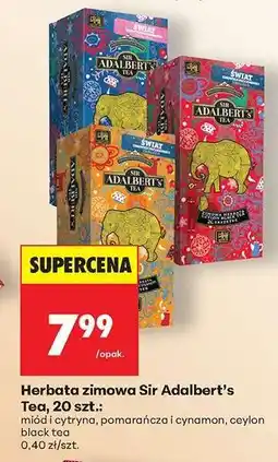Biedronka Herbata zimowa Sir Adalbert’s Tea, 20 szt oferta
