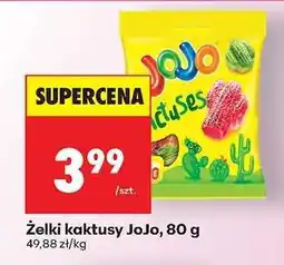 Biedronka Żelki kaktusy JoJo, 80 g oferta