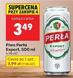 Biedronka PIWO PERŁA EXPORT 500 ML oferta