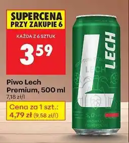 Biedronka Piwo Lech Premium, 500 ml oferta