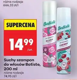 Biedronka Suchy szampon do włosów Batiste, 200 ml oferta