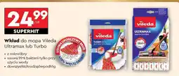 Biedronka Wkład do mopa Vileda Ultramax lub Turbo oferta