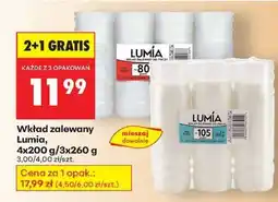 Biedronka Wkład zalewany Lumia, 4x200 g/3x260 g oferta