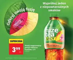Biedronka Napój niegazowany peach-hibiscus FuzeTea, 1,5 l oferta