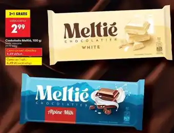 Biedronka Czekolada Meltie, 100 g oferta
