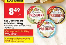 Biedronka Ser Camembert Président, 170 g oferta