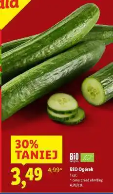 Lidl BIO Ogórek oferta