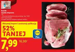 Lidl łopatka wieprzowa oferta