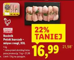 Lidl RZEŹNIK Polski kurczak – mięso z nogi, XXL oferta