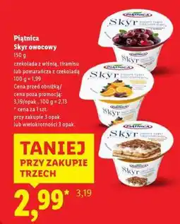 Lidl PIĄTNICA Skyr owocowy oferta